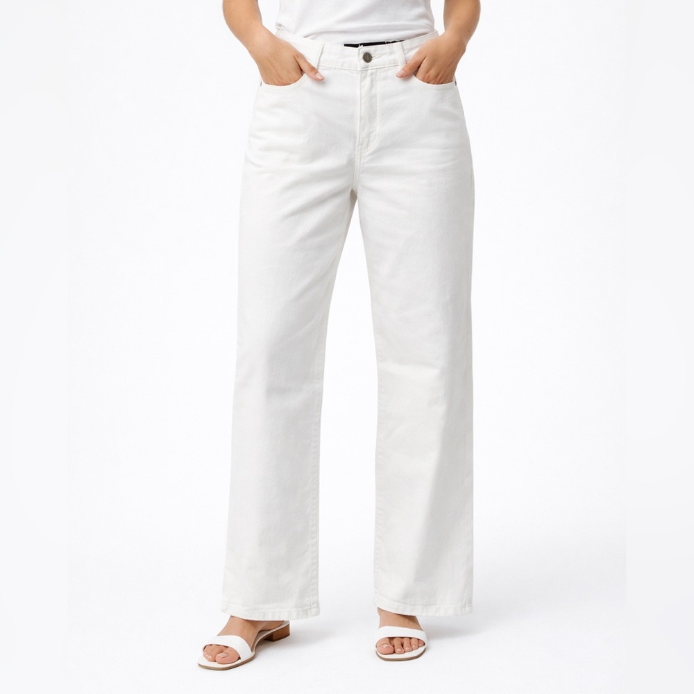 NWT Ricki’s Lucy 90’s Straight High-Rise creamy off-white Sz 16 Regular